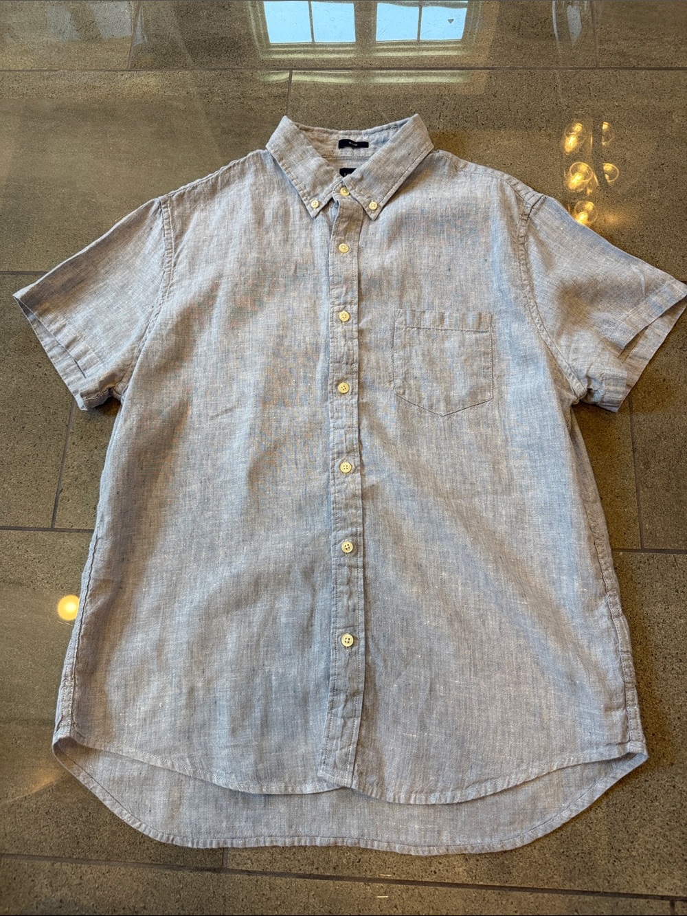 Men’s J.Crew Factory Linen Button Down